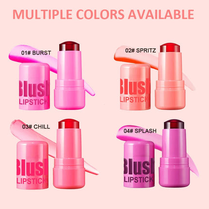 Milk Makeup Blush Stick Lip Tinted Cooling Water Jelly Tint Jelly Blush Stick Watercolor Multi-Use Matte Blush Makeup