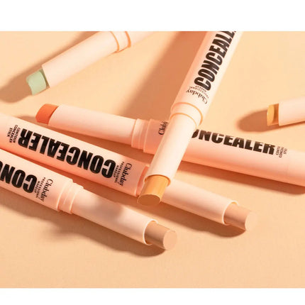 Orange Green Contour Concealer Stick Waterproof Matte Concealer Full Cover Acne Dark Circles Nude Foundation Makeup Corrector