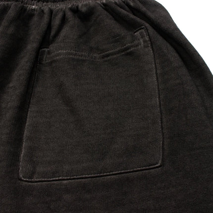 Summer SATOSHI Shorts Vintage Distressed Washed Faded Classic Letter Print Drawstring Pants Hiphop Street Five Point Sweatpants