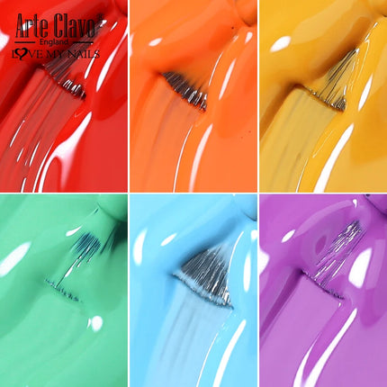 Arte Clavo HEMA TPO FREE Gel Nail Polish 15ML Long Lasting For Manicure Semi Permanent Nail Art UV LED Gel Varnish Nail Supplies