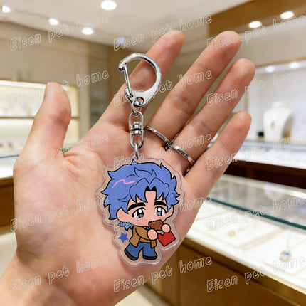 Cartoon Anime Chibi Keychain Accessories Bag Charms Keyrings Jewelry Fans Freinds Game Lovers Gifts
