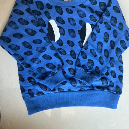 kids sweaters 2025 new autumn boys girls cute print sweatshirts child cotton outwear tops clothing