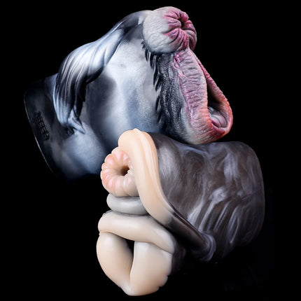 NNSX Net Weight 739g Goat Horse Silicone Male Masturbator Lifelike Animal Pocket Pussy Penis Onahole Realistic Vagina Stroker