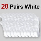 20 Pairs White / 36-44EU