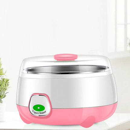 1L Greek Yogurt Maker Machine with Stainless Steel Container Automatic Yogurt Maker Yogurt Machine for Homemade Yogurt Natto