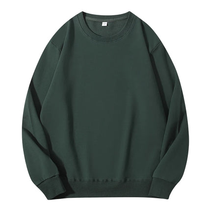 Autumn O-Neck Cotton Women's Sweatshirt Hoodies Basic Loose Casual Women Pullover Solid Sweatshirt Ladies Tops Factory Wholesale