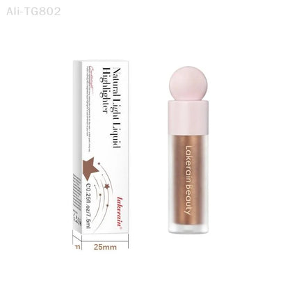 1Pc Lakerain Velvet Liquid Blush - Highly Pigmented Long-Lasting Hydrating Gloss Lip Cheek Makeup in 9 Colors