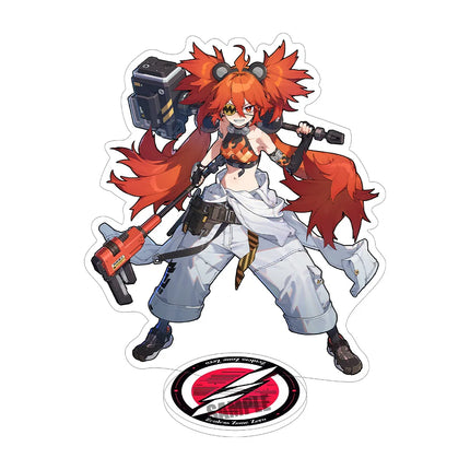Game Zenless Zone Zero Sunna Cissia Promeia Hoshimi Miyabi Anime Acrylic Stand Model Plate Keychain Desk Decor Collection gift
