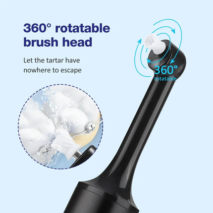 Multifunctional Electric Teeth Polisher Tooth Cleaning Tool Teeth Stains Cleaner Oral Care Brush for Daily Use