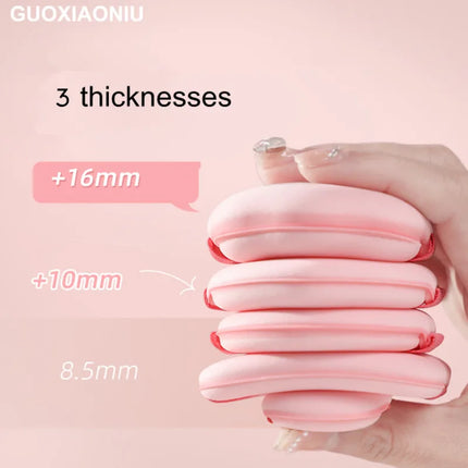 GUOXIAONIU 5 Shapes Powder Foundation Puff Mini Sponge Blending Applicator Details Makeup Puff Tools Wet Dry Dual Use