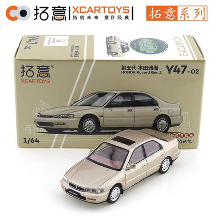 XCARTOYS 1/64 HONDA Accord Gon.4 Car Alloy Toys Motor Vehicle Diecast Metal Model Kids Xmas Gift Toys for Boys