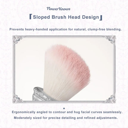 Flower Knows Shell's Jewel Angled Blush Brush