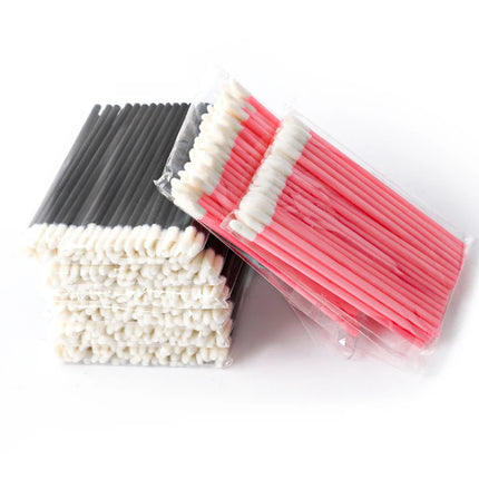 New 50 Pieces Lip Brushes Soft Lipstick Mascara Wands Applicators Eyelash Cleaner Cosmetic Brushes Women Make Up Tools