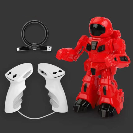 New Smart 2.4G Somatosensory Battle RC Robot Body Sense Remote Control Boxing Robots Toys Boys Smart Robot Battle Toys Kids Gift