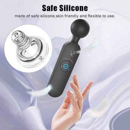 12*6/10 Modes Magic Wand Vibrators For Women Nipple Clitoris Stimulator Vaginal Anal Plug Female Masturbator Sex Toys Adults 18