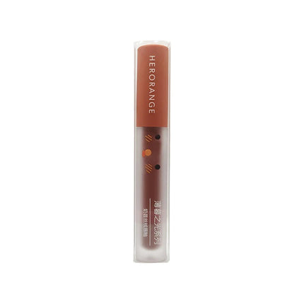 1Pc HERORANGE Velvet Matte Lip Mud Lip Glaze Easy To Apply Waterproof Non Smudging Long Lasting Non Stick Cup Cosmetic
