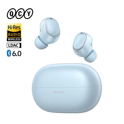 QCY MeloBuds A30 Wireless Earbuds 60dB Adaptive AI Scene ANC 8-Mic 3-Device Connect Bluetooth Earphones LDAC Hi-Res Headphones