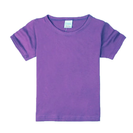 2-16 Years Boys T-shirts Cotton Short Sleeve Girls Clothes Summer Solid T-shirt Teenage Children Tees Kids Korean Top Baby Cloth