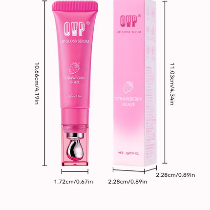 Fruit-flavored Enhancing Complexion Lip Serum, Hydrates and Moisturizes, Does Not Stick To The Cup, Convenient for Daily Use