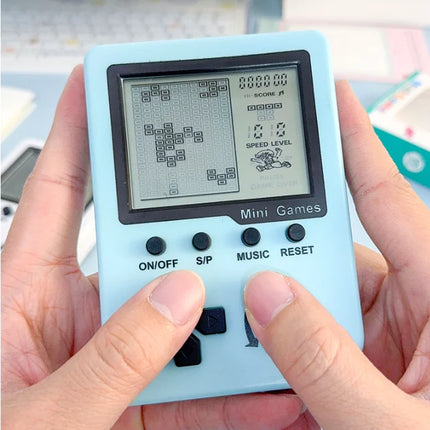 Handheld Game Console Video Game Party Favors For Kids Birthday Gifts Classic Brick Tetris Game Arcade Toys