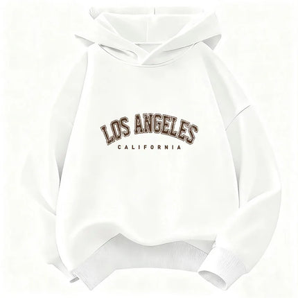 Casual Fashion Los Angeles California Letter Hoodie Kids Children's Sweatshirt Hoody Boys Girls Autumn Winter Hoodies