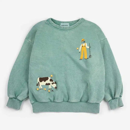 Spring Summer BC New Children's Hoodies with Cartoon Patterns Comfortable Versatile Fashionable and Vibrant Children's Clothing