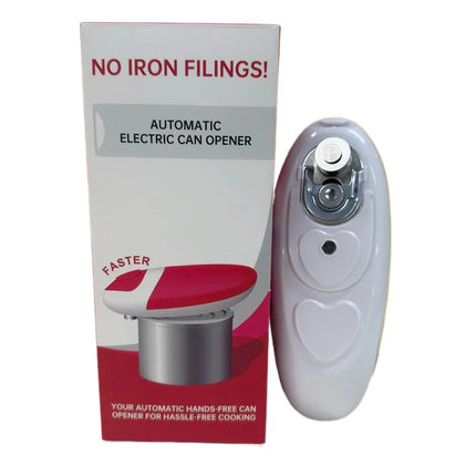 Automatic Electric Can Opener Battery-Powered Can Openers Jar Bottle Machine Portable Kitchen Opening Tools One Touch Can Opener