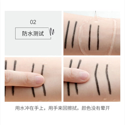 Merssitin Eyeliner Pen Waterproof and Non-smudge Durable Inner Eyeliner Pencil Lasting Gel Eyeliner Pen 6 Colors Option