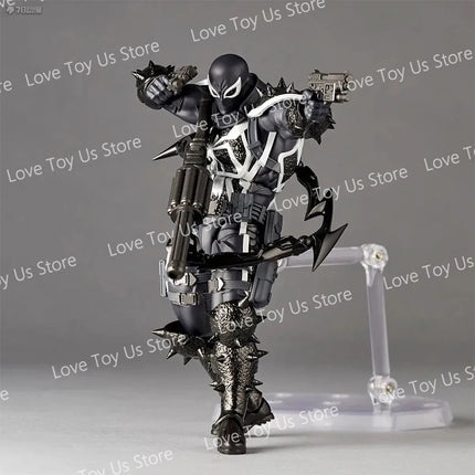 New Ct Toys Agent Anti Venom Figure Kaiyodo Amazing Yamaguchi Comics Agent Venom Action Figure Model Christmas Toys gifts