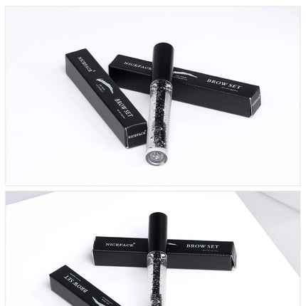 NICEFACE Eyebrow Styling Gel Waterproof Transparent Eyebrow Wax Set Brow Gel For Eyebrow Long-lasting Makeup Eyebrow Sculpt Soap