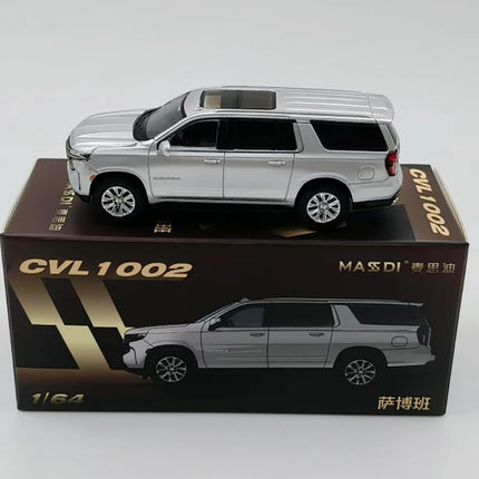 MASSDI 1:64 Scale Escalade/Suburban/CT6 Alloy Simulation Car Model Classic Adult Collection Static Display