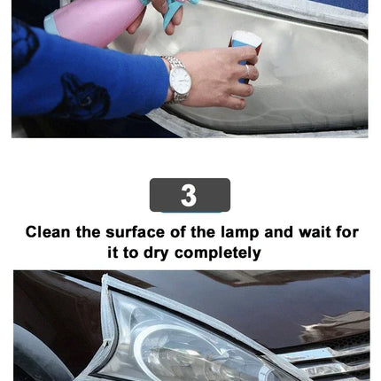 Headlight Repair Spray for Car Refurbishment Anti-Oxidation Coating Car Lamp Polishing Agent Scratch Restoration Dirt Clean