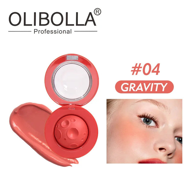Moon modeling 2 in 1 Lip Mud Mist Lipstick Moisturizing Velvet Matte Mousse Solid Lip Gloss Cheek Blush Cream Tint Lips Makeup