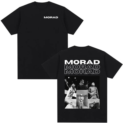 Rapper Morad MDLR Album Merch T Shirt Men women Clothing Casual  T-shirt Fashion Hip Hop Short Sleeve T-shirts Streetwear