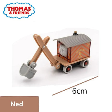 Genuine Thomas and Friends Caitlin Connor Double Track Master Train Model Metal Magnetic Railway Children Toy Car Gift