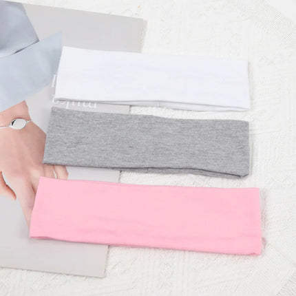 3Pcs Fashion Sports Headbands for Women Elastic Hair Bands Running Fitness Yoga Hair Bands Stretch Makeup Hair Accessories