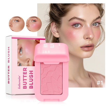 Bronzer Butter Bronzer for Dark Complexions Contour Palette with Matte Brown Shades for Nose Cheek and Profile Natural Nude Make