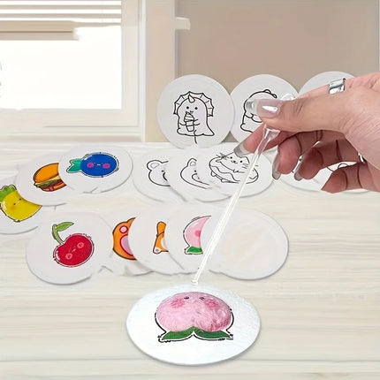 [20Pcs/50Pcs] Magic 3D Foam Explosion Art Paper Water Activated Expanding Drawing Board Kids DIY Craft Toy Puffy Texture Paintin