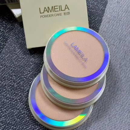 Soft Focus Makeup Natural Brightening Oil Control Concealer Waterproof Sweat Proof Longlasting Setting Powder Facial Cosmetics