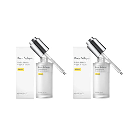 Deep Collagen Serum Moisturizing Brightening Skin Tone Improve Fine Line Enhance Elasticity Tightening Hydration Korean Skincare