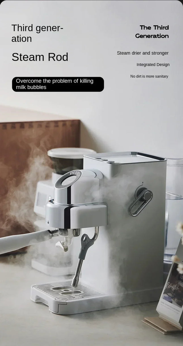 Petrus PE3663 Coffee Machine Household Italian Concentrated New Fully Semi-automatic Steam Milk Frother