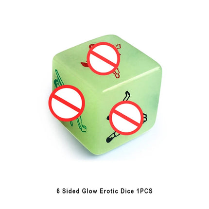 Sex Toys For Couples Luminous Sexual Posture Dice Set Bdsm Erotic Fetish Intimate Games Gear Adult Supplies Exotic Accessories