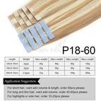 P18-60 / 20pcs For Side Hair / 12inch 2g