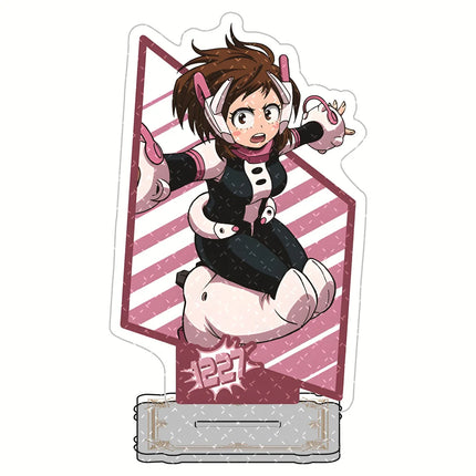 My Hero Academia Action Pose Version 10cm Acrylic Stand Figures keychain Anime Collectible Merchandise Decoration Fan Gift