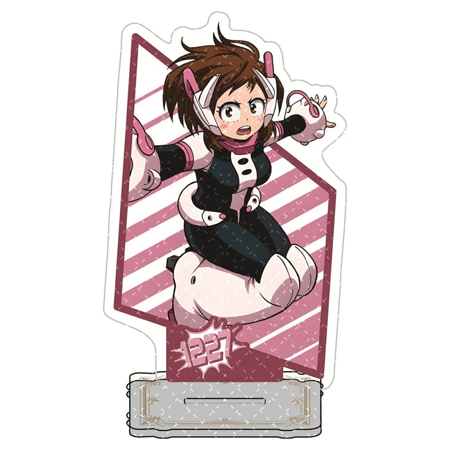 My Hero Academia Action Pose Version 10cm Acrylic Stand Figures keychain Anime Collectible Merchandise Decoration Fan Gift