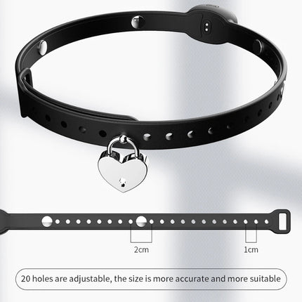 JEUSN Electric Shock Collar Dog Slave APP Remote Control Electric Stimulation SM Neck Collar Adult Games Sex Toys for Couples