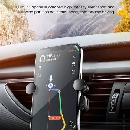 Gravity Car Mobile Phone Holder Air Vent Clip Mount Mobile Cell Phone Stand In Auto GPS Support For iPhone 13 Pro Xiaomi Samsung