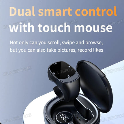 New Smart Ring Multi-Functional Rings Remote Control 5.3 BT Page Scrolling Video Flipping Auto-Like, Take Photos For Smartphones