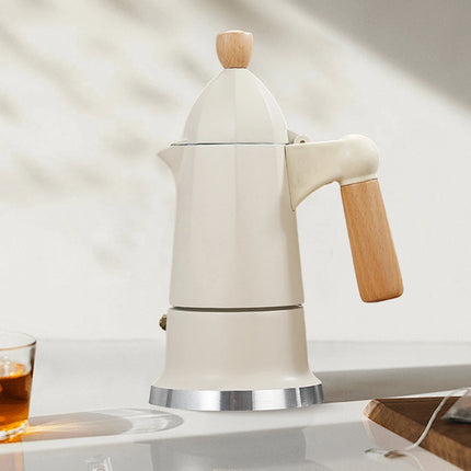 3 Cup Moka Pot Stovetop Coffee Maker Percolator Classic Italian Coffee Maker for Home Use