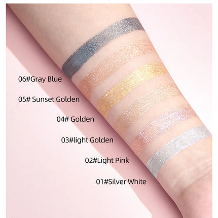 Diamond Glitter Liquid Lipstick Waterproof Long Lasting Pearl Shiny Lip Gloss Metal Charming Lip Glaze Tint Makeup For Women